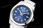 EX Factory Eta2836 Swiss Rolex Milgauss Blue Replica Watch 40mm